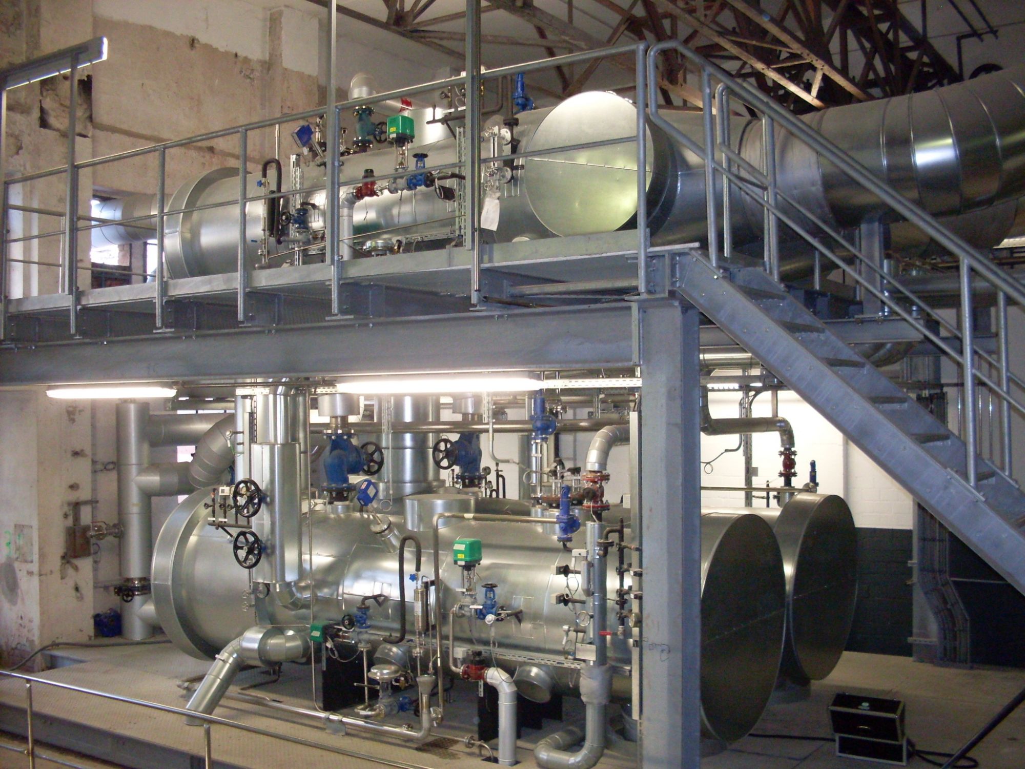 Uniferm Blockheizkraftwerk im Hefewerk in Monheim